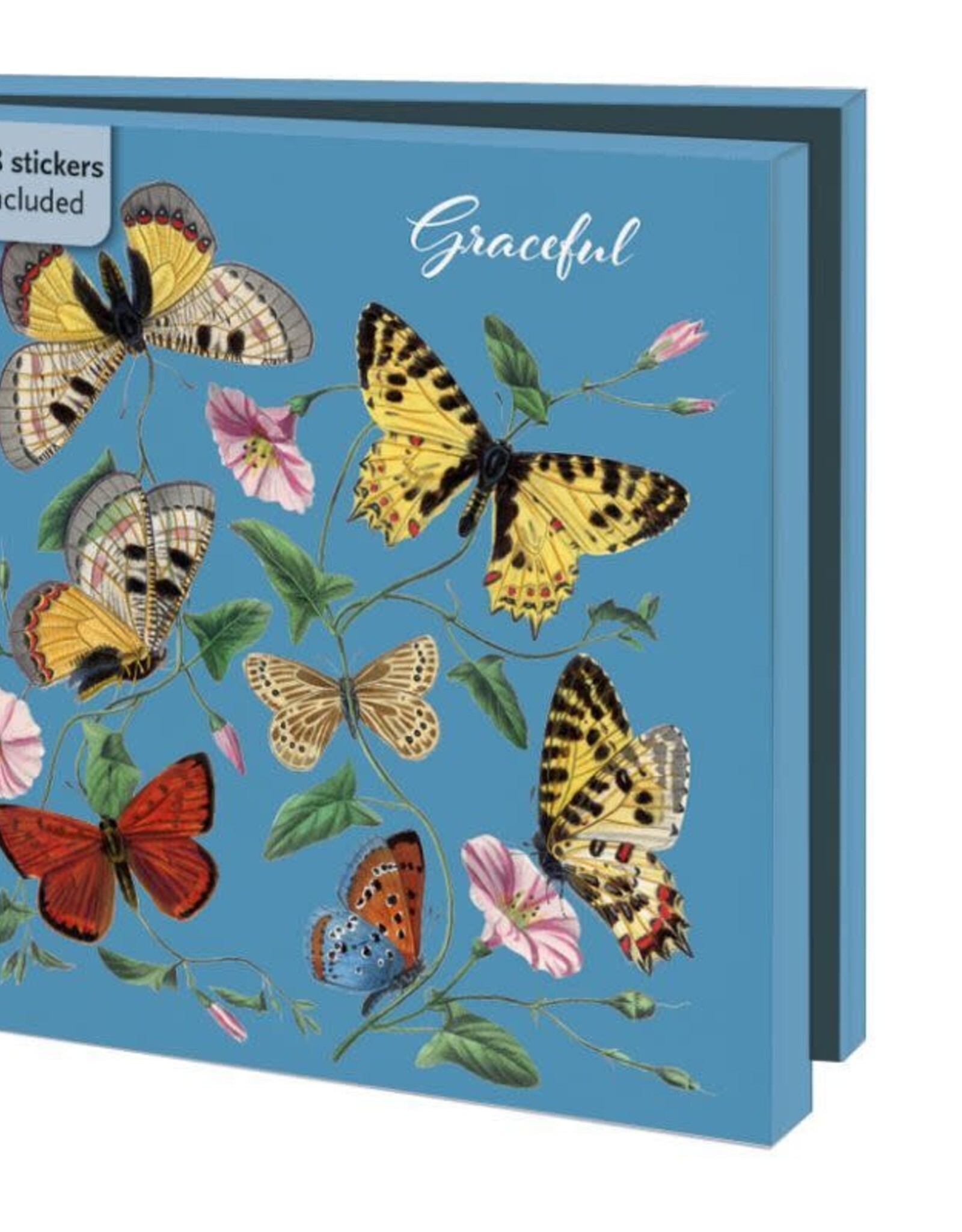 Kaartenmapje met env, vierkant: Graceful, William Forsell Kirby