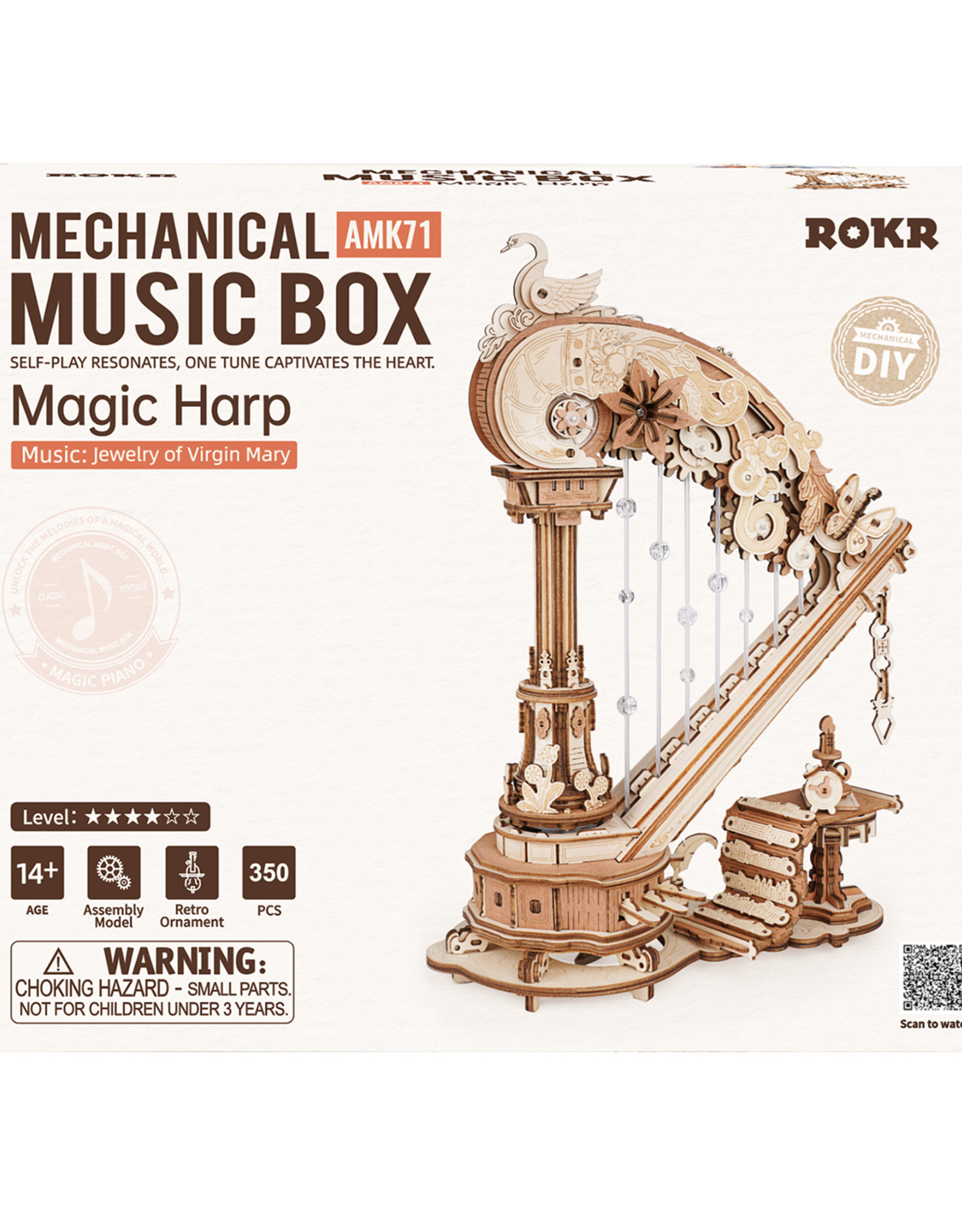 Rolife by Robotime Magic Harp - Robotime