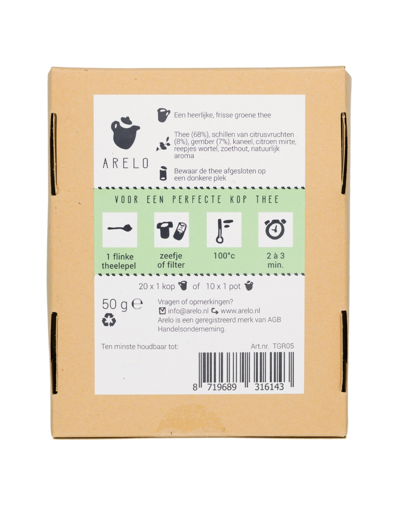 Arelo thee & accessoires Lente Thee - Losse Thee