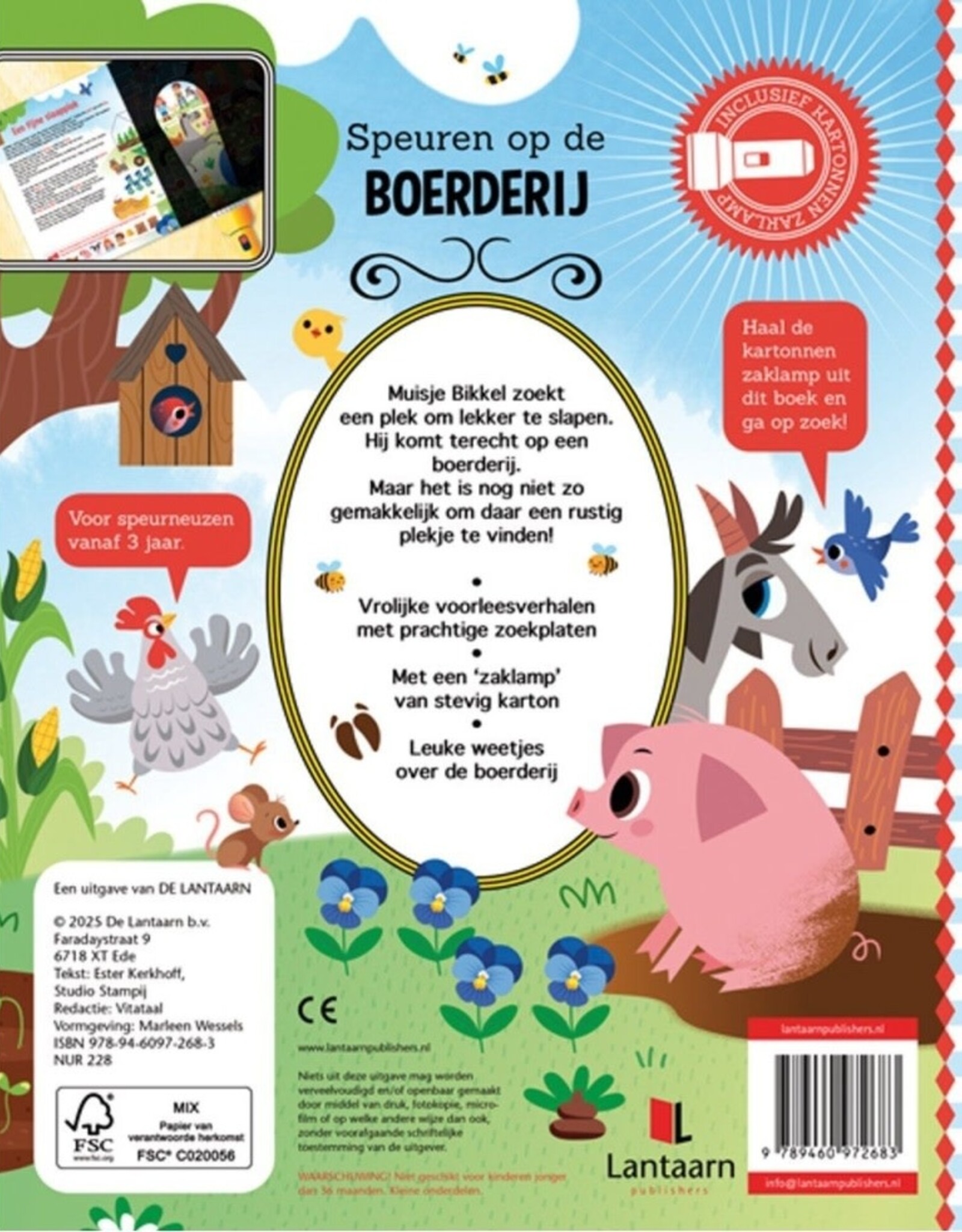 Zaklampboek - Speuren op de Boerderij