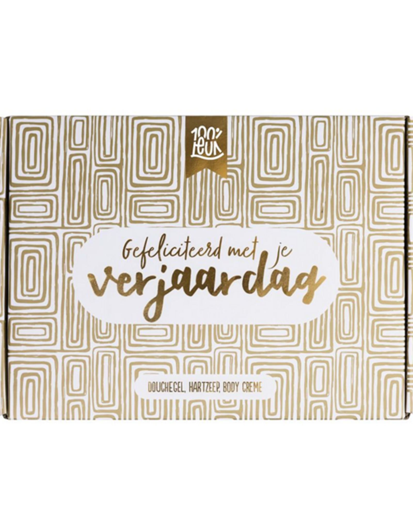 100% Leuk Brievenbuspakket - Fijne verjaardag