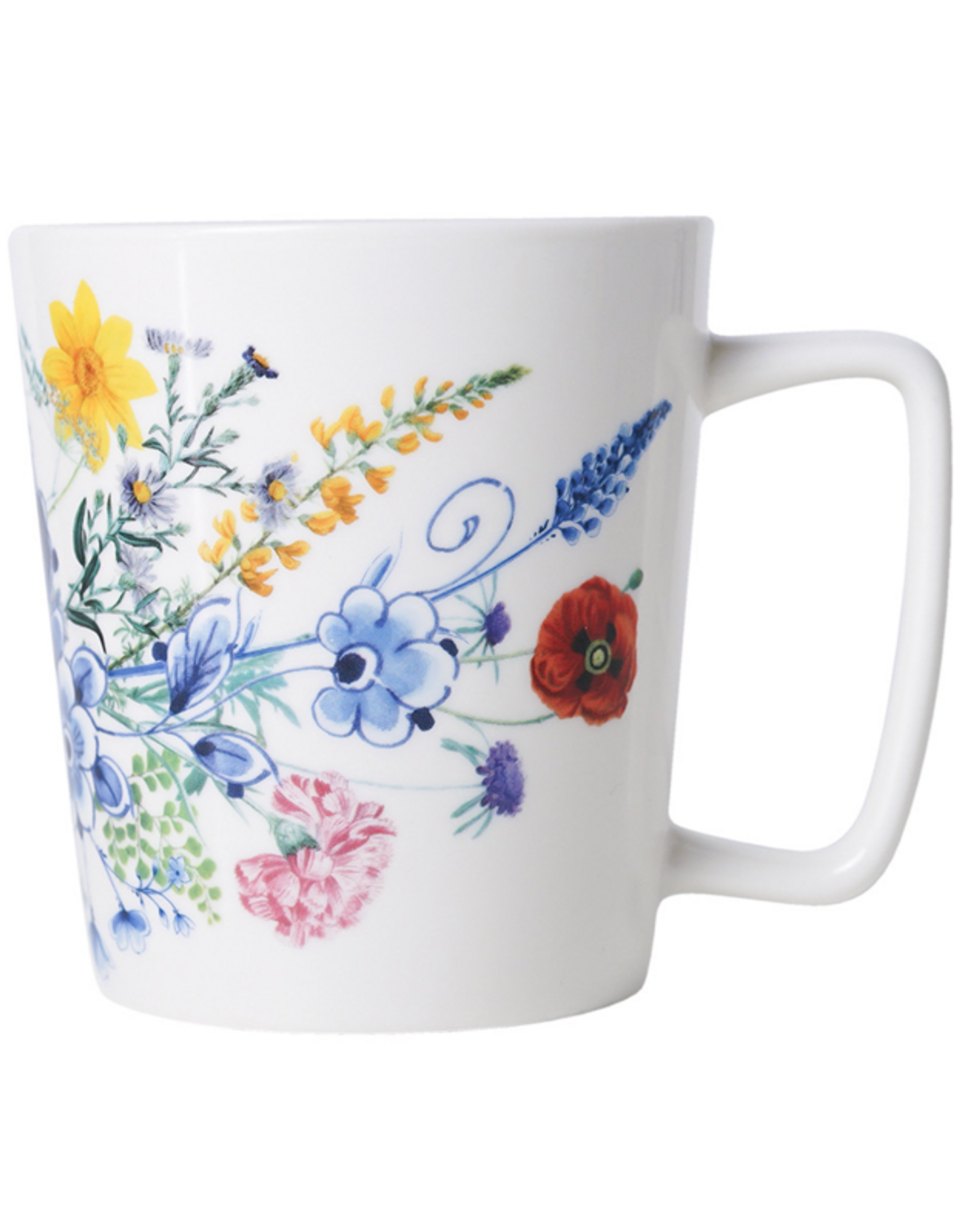 Heinen Delfts Blauw Theemok Wildbloemen "Flower Garden" 300ml - Heinen Delfts Blauw