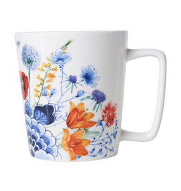 Heinen Delfts Blauw Theemok Wildbloemen "Oasis" 300ml - Heinen Delfts Blauw