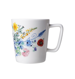 Heinen Delfts Blauw Koffiemok Wildbloemen "Flower Garden" 145ml - Heinen Delfts Blauw