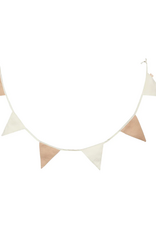 Jollein Vlaggenlijn 200x17cm Party Collection Biscuit/Ivory - Jollein