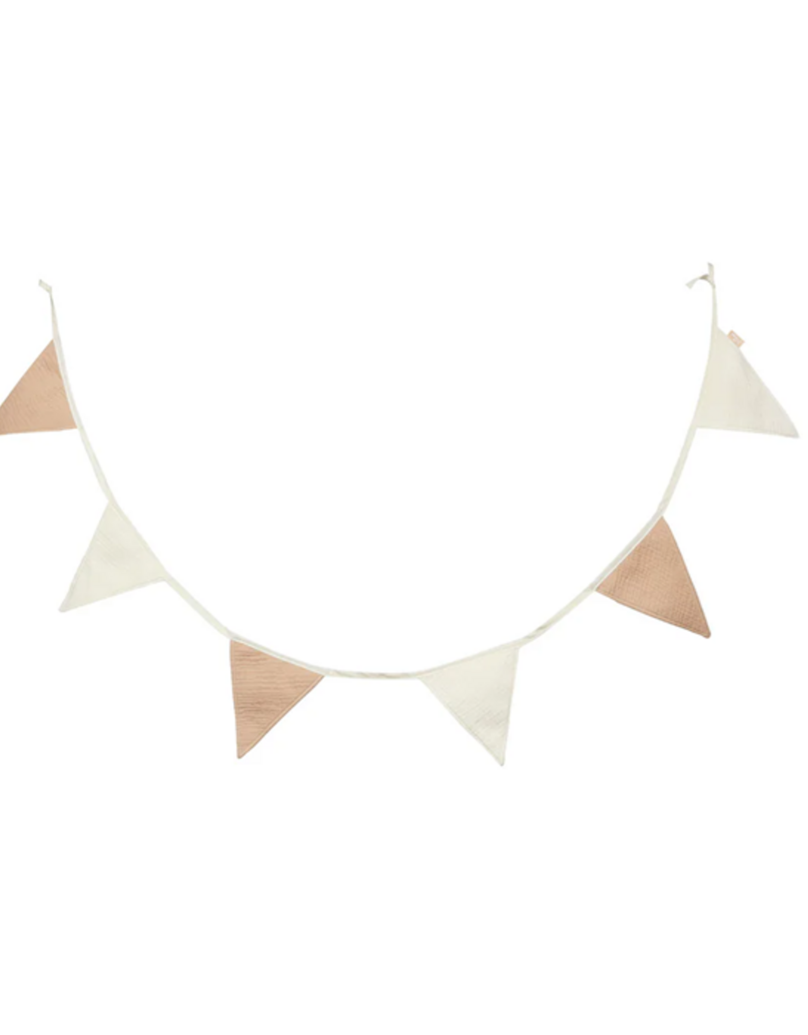 Jollein Vlaggenlijn 200x17cm Party Collection Biscuit/Ivory - Jollein