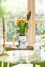 Heinen Delfts Blauw Melkbus Vaas Blauwe Stip 20,5cm - Heinen Delfts Blauw