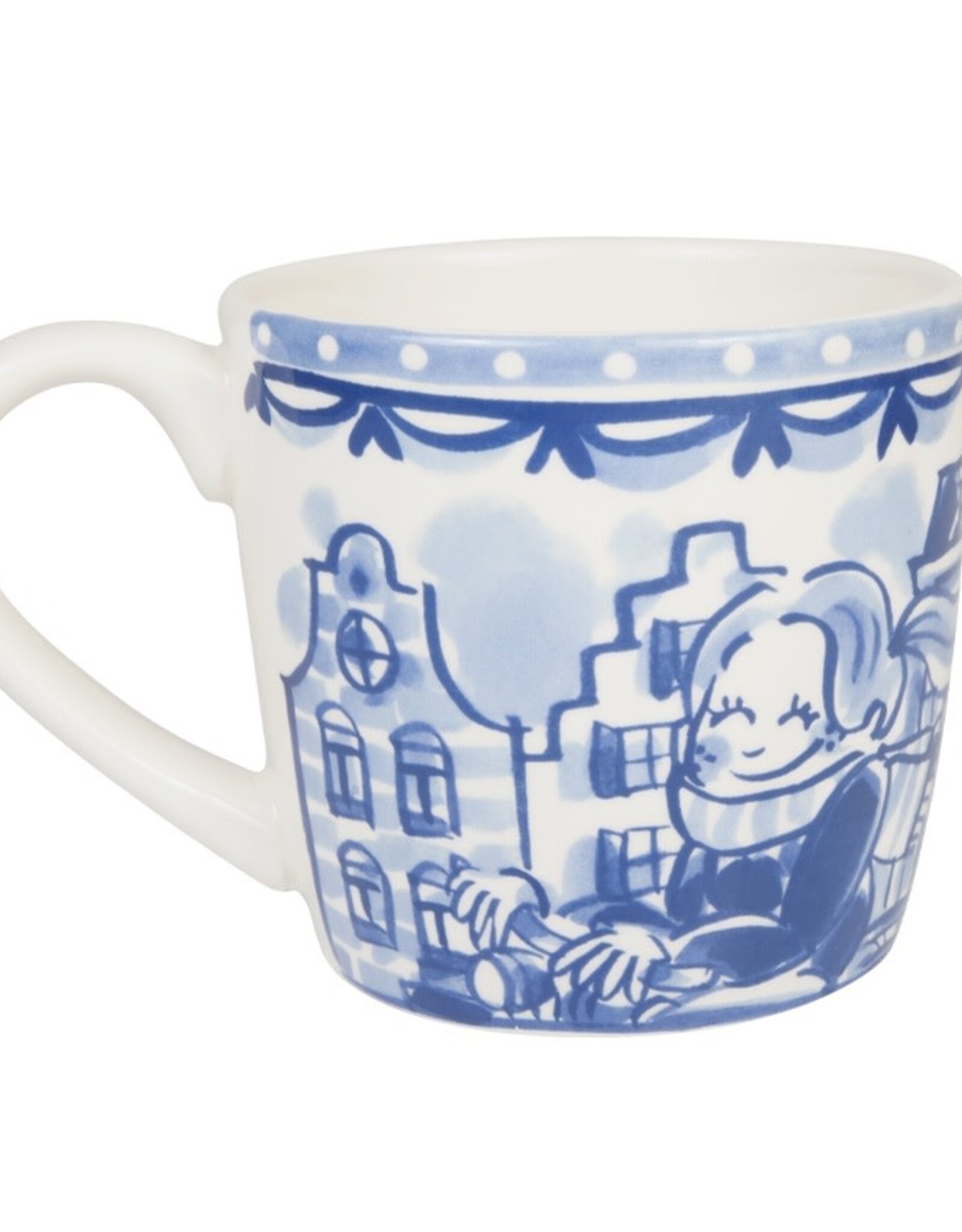 Blond Amsterdam Cappuccino Beker 0,5L "Delfts Blond" - Blond Amsterdam