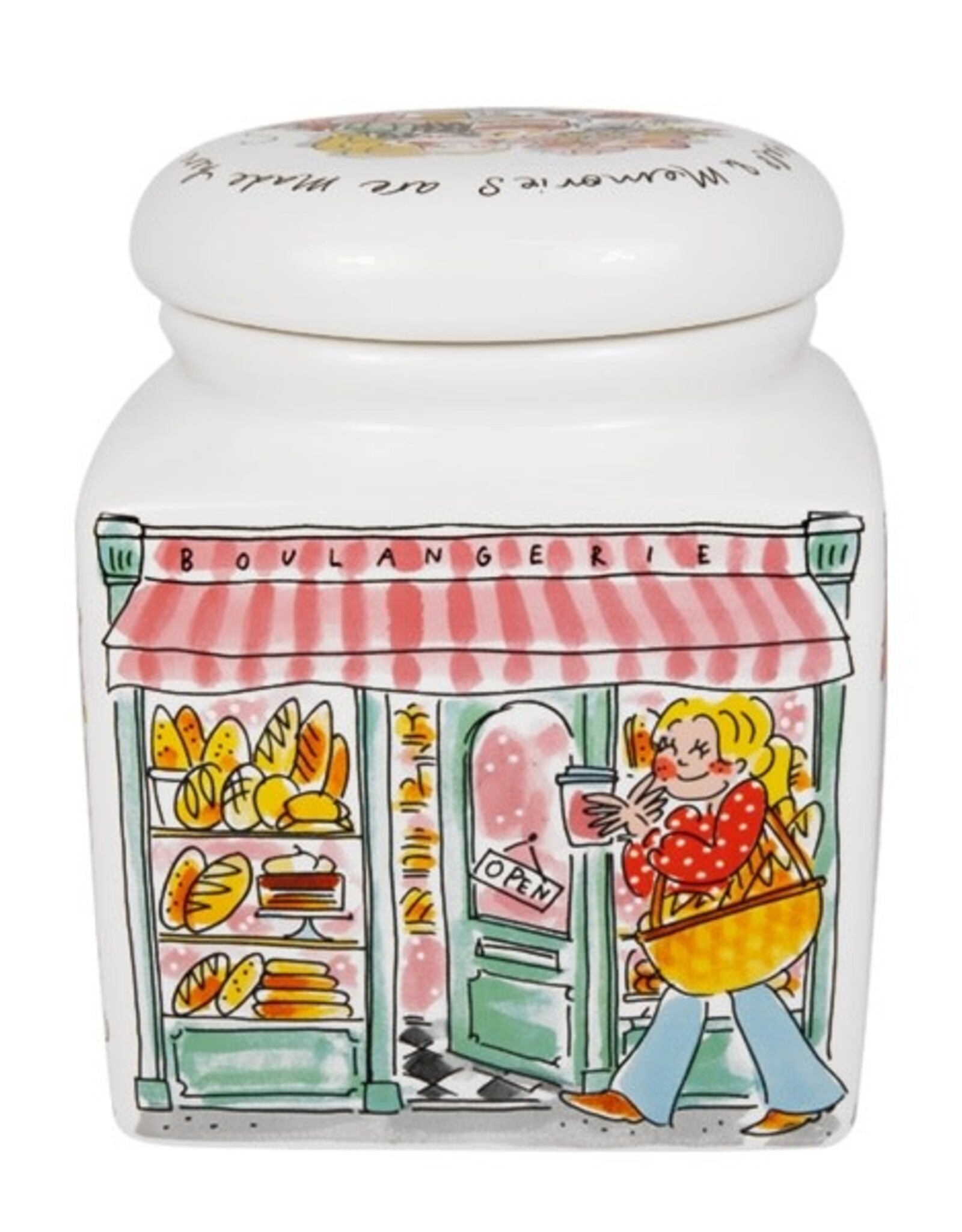 Blond Amsterdam Voorraadpot vierkant 16x20cm - Blond Amsterdam