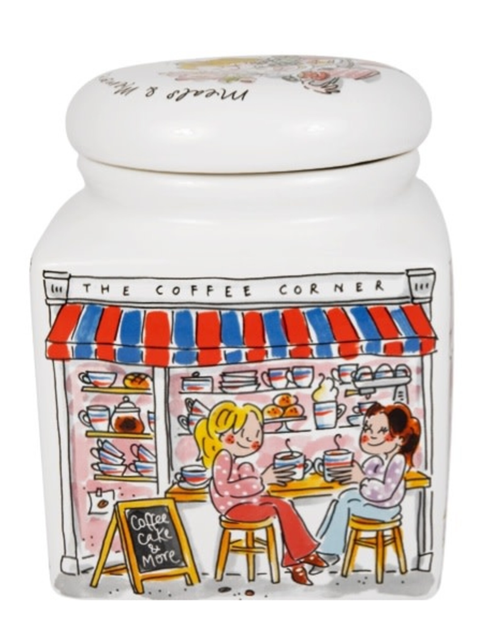 Blond Amsterdam Voorraadpot vierkant 16x20cm - Blond Amsterdam