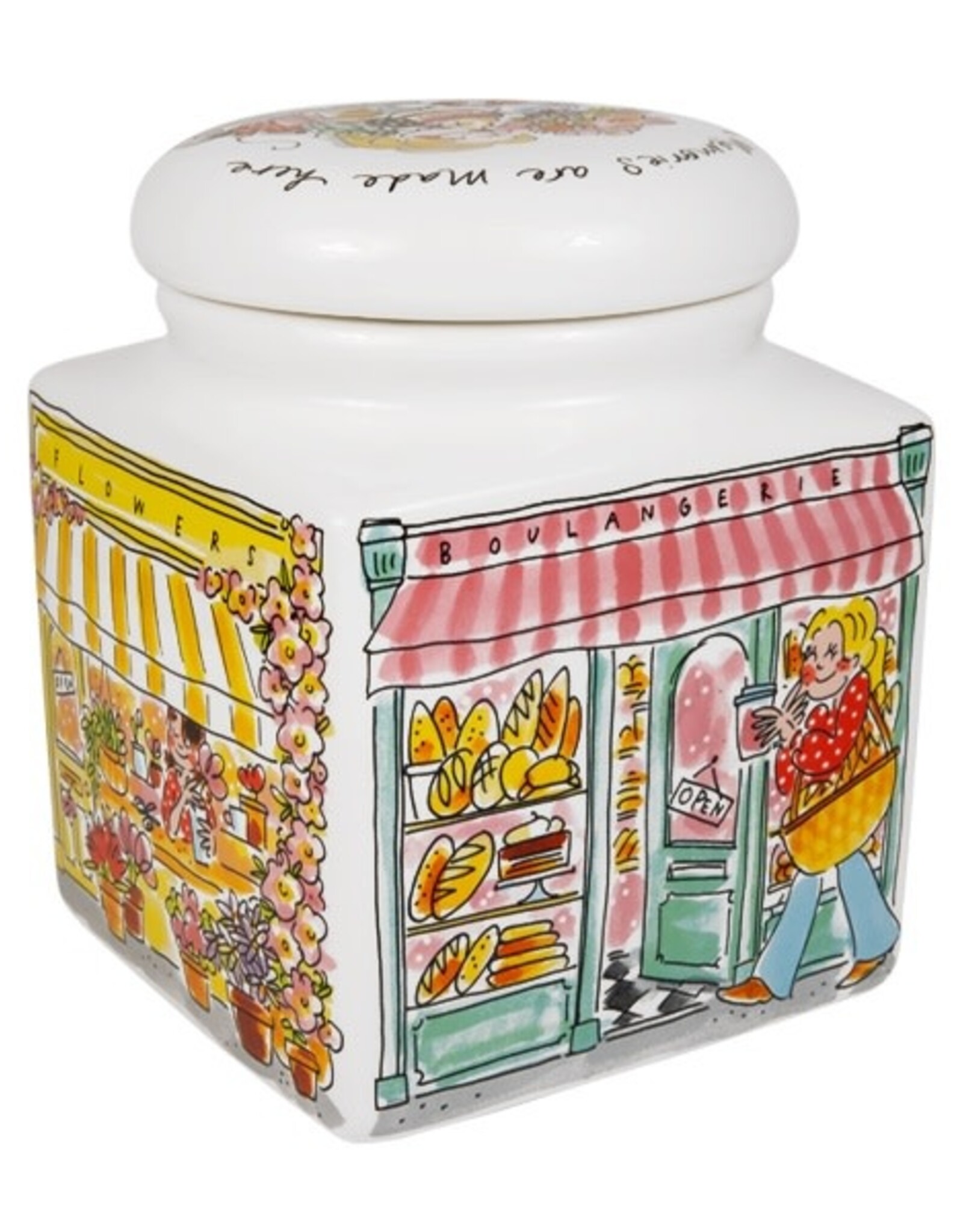 Blond Amsterdam Voorraadpot vierkant 16x20cm - Blond Amsterdam