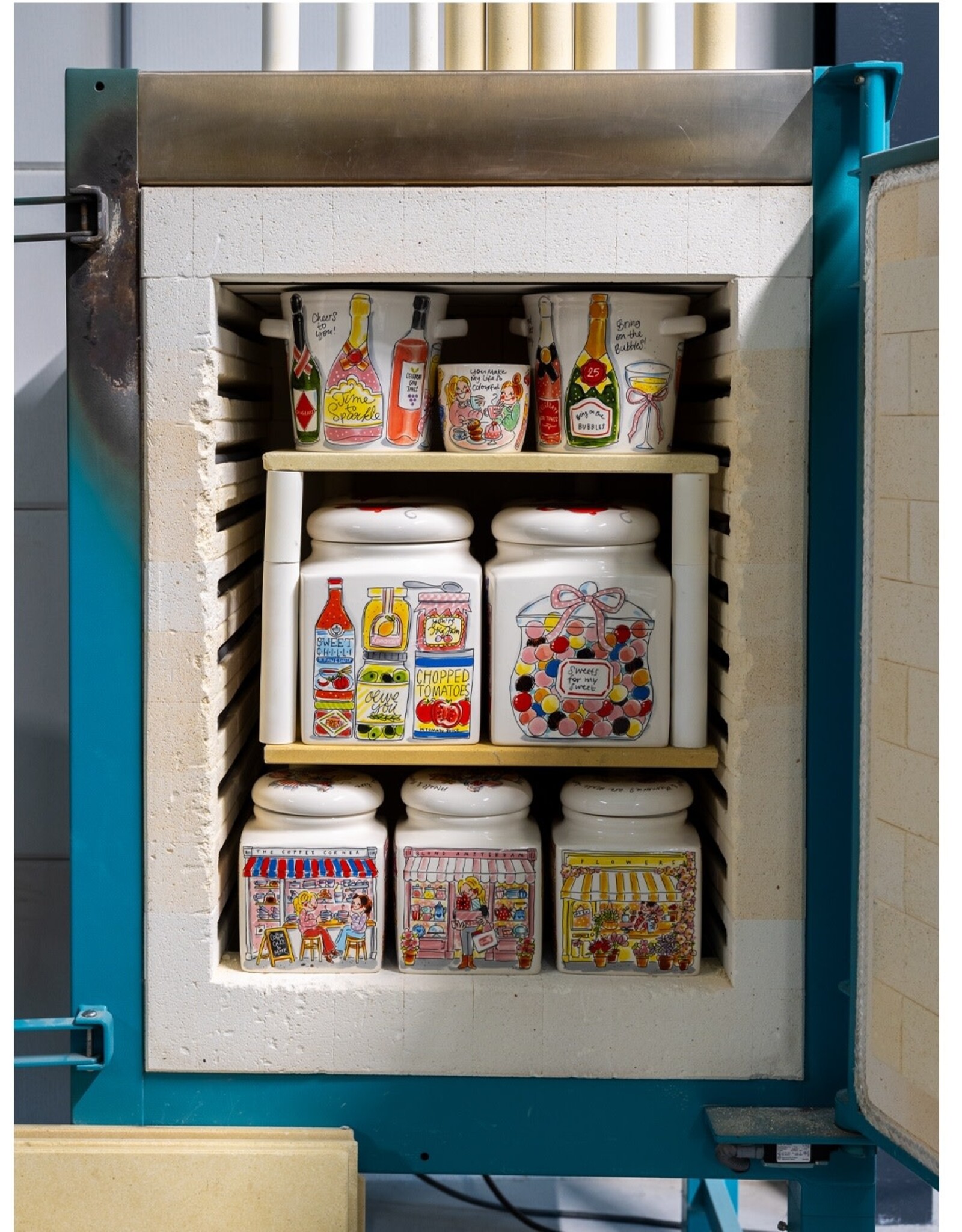 Blond Amsterdam Voorraadpot vierkant 16x20cm - Blond Amsterdam