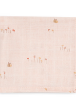 Jollein Hydrofiel Monddoekje 31x31cm Pretty Picnic roze - Jollein