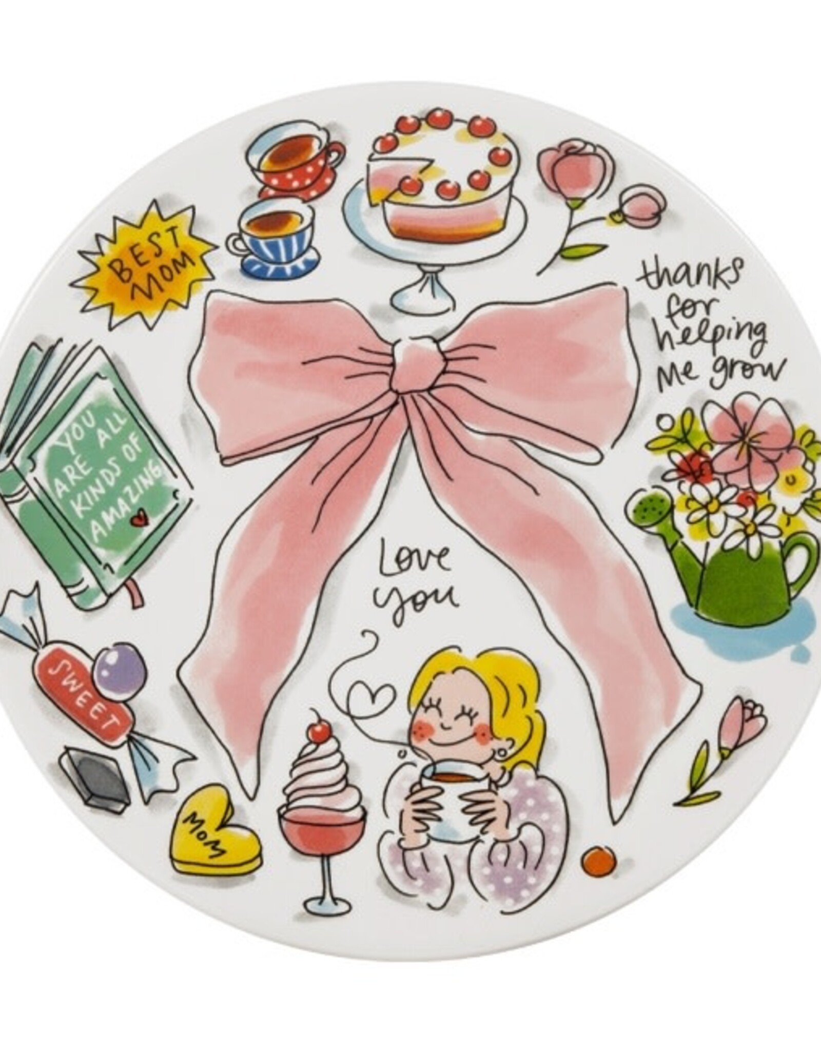 Blond Amsterdam Ontbijtbord 22cm Moederdag 2026 - Blond Amsterdam