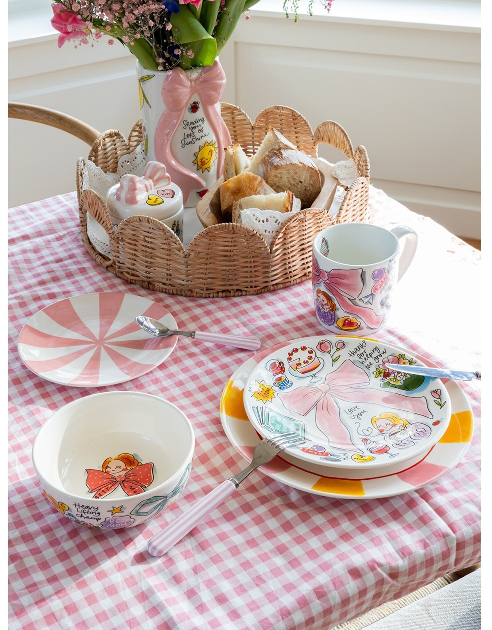 Blond Amsterdam Ontbijtbord 22cm Moederdag 2026 - Blond Amsterdam