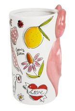 Blond Amsterdam Vaas met Strik Moederdag 2026 - Blond Amsterdam