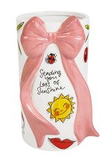 Blond Amsterdam Vaas met Strik Moederdag 2026 - Blond Amsterdam