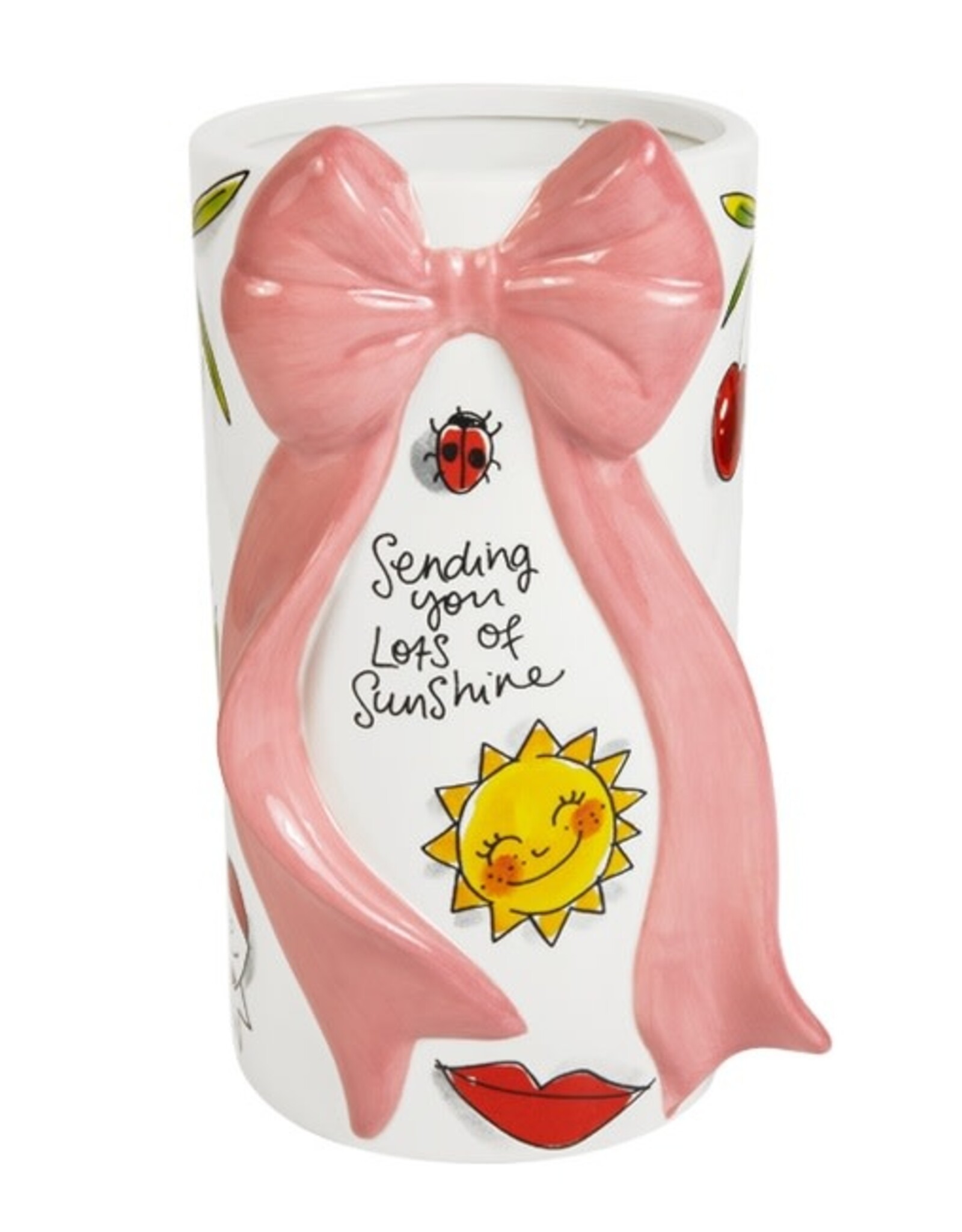 Blond Amsterdam Vaas met Strik Moederdag 2026 - Blond Amsterdam