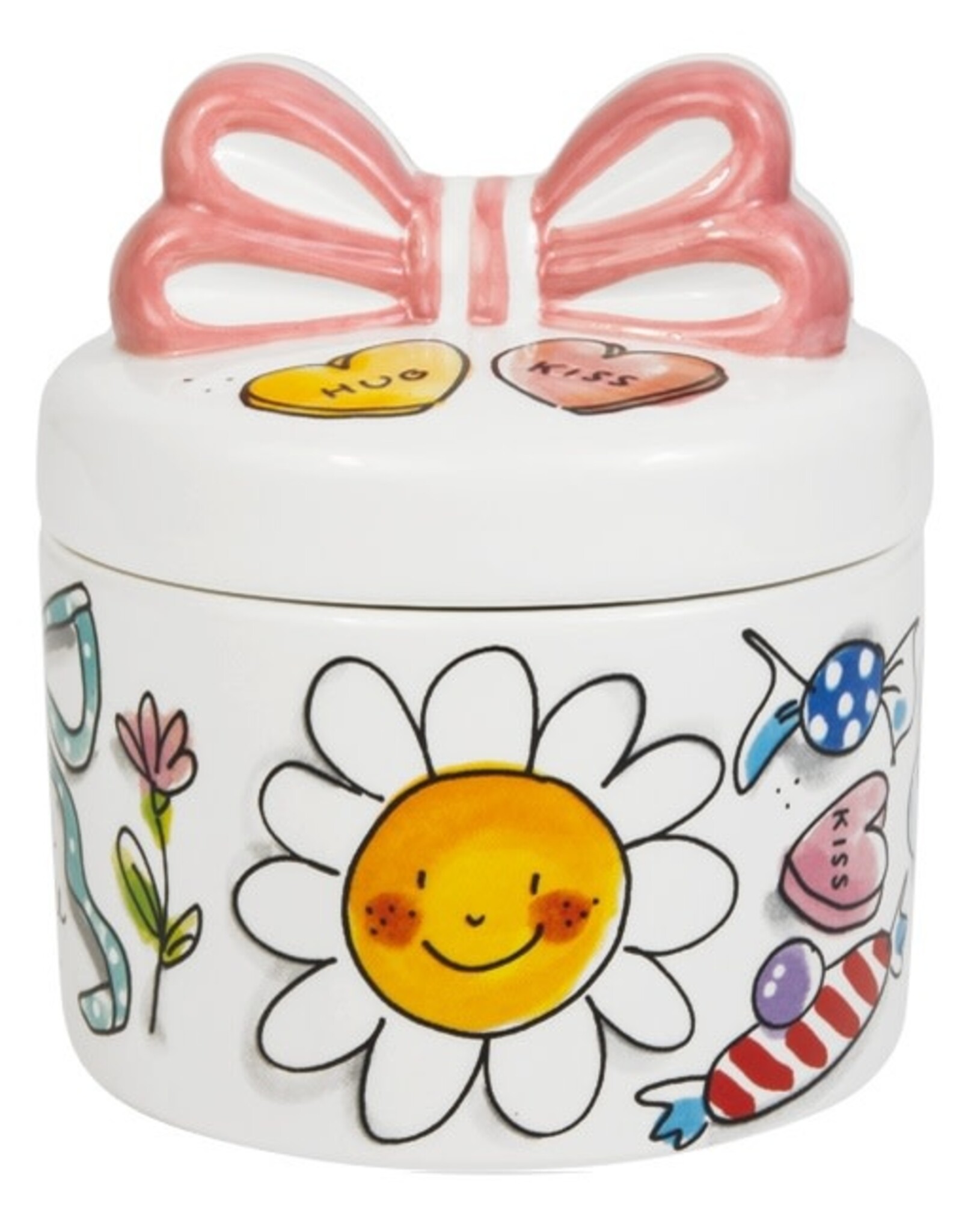 Blond Amsterdam Pot met Strik Moederdag 2026 - Blond Amsterdam