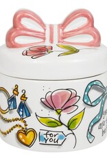 Blond Amsterdam Pot met Strik Moederdag 2026 - Blond Amsterdam