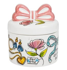 Blond Amsterdam Pot met Strik Moederdag 2026 - Blond Amsterdam