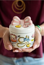 Blond Amsterdam Pot met Strik Moederdag 2026 - Blond Amsterdam