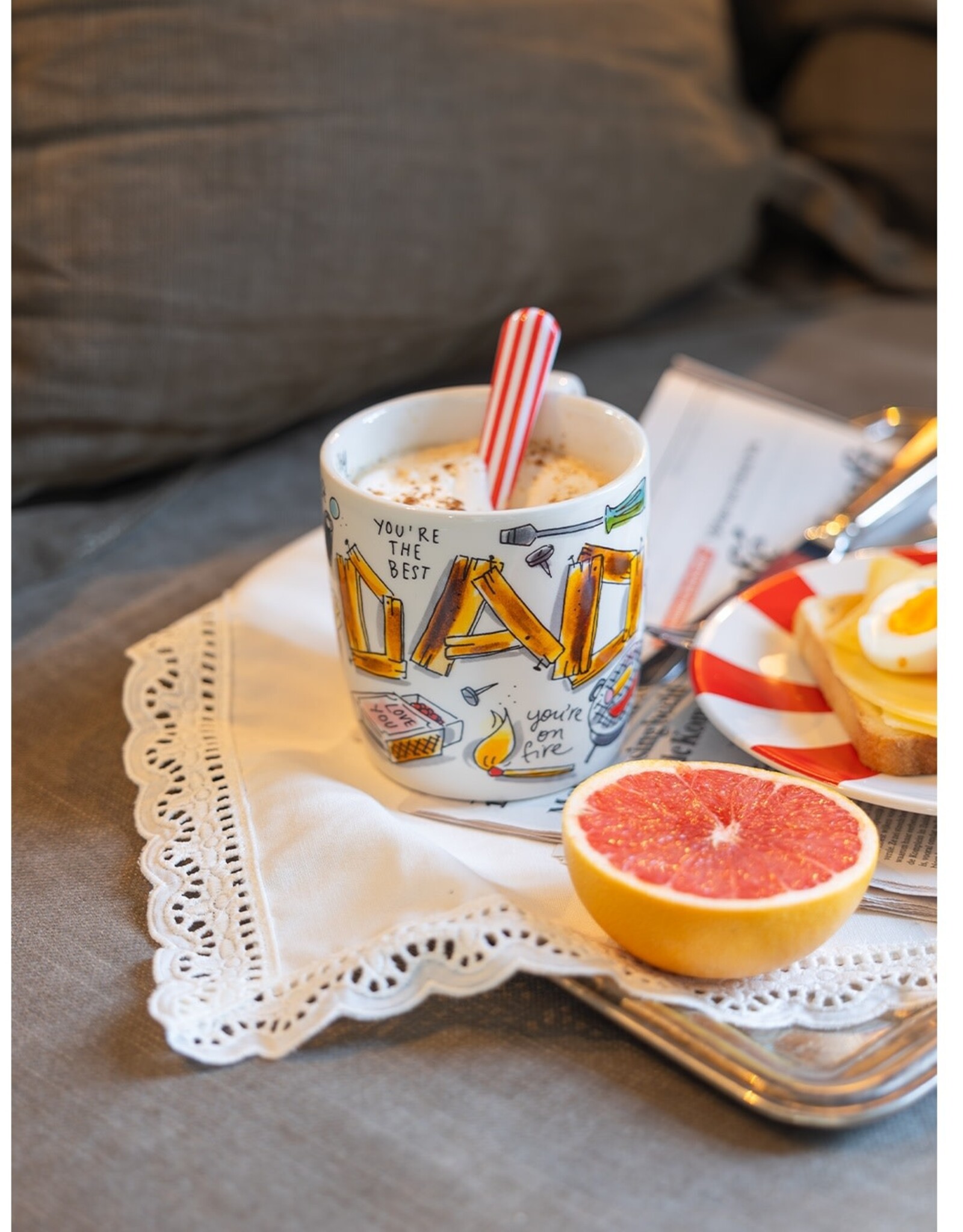 Blond Amsterdam Cappuccino Beker 0,5L Vaderdag 2026 -  Blond Amsterdam