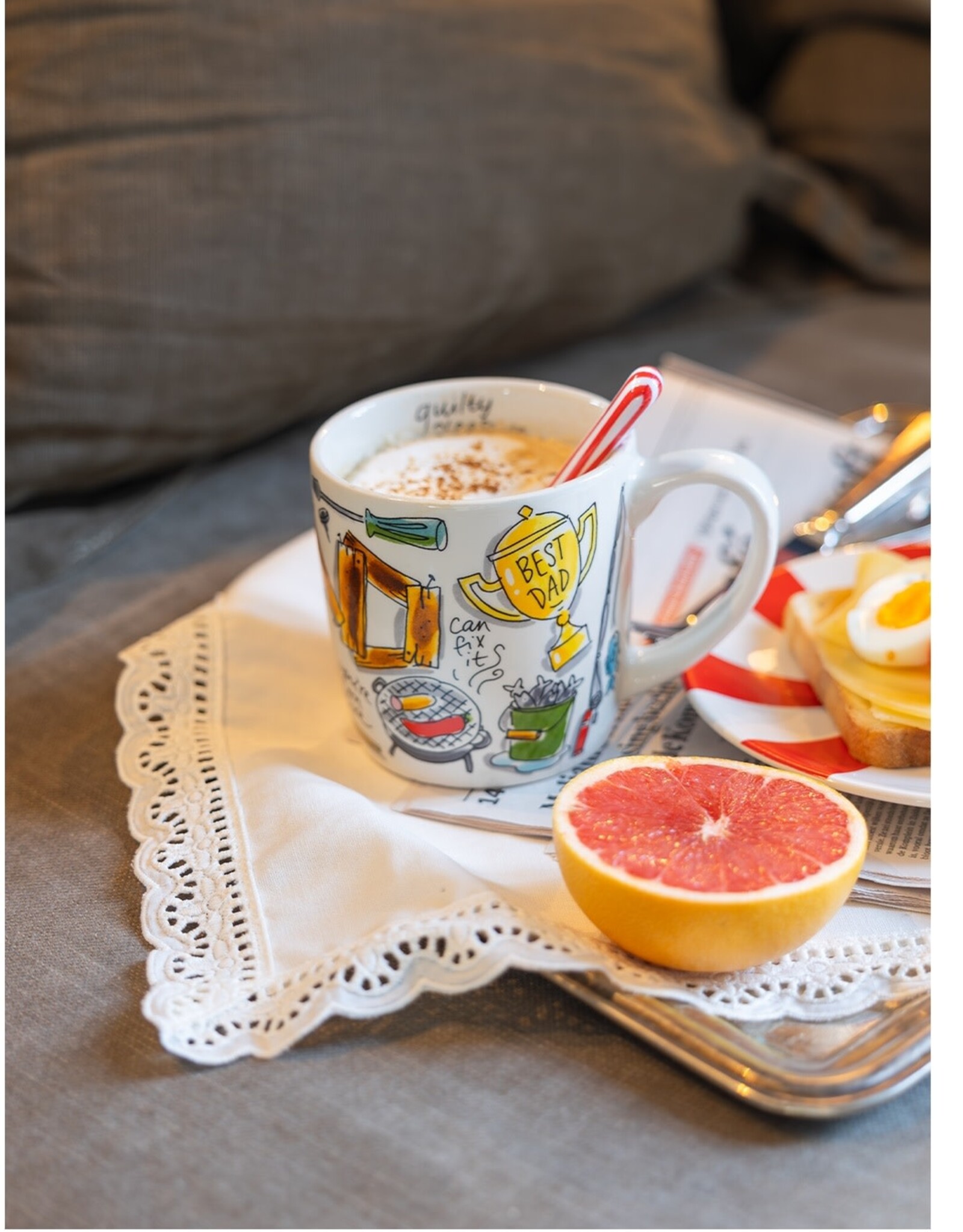 Blond Amsterdam Cappuccino Beker 0,5L Vaderdag 2026 -  Blond Amsterdam