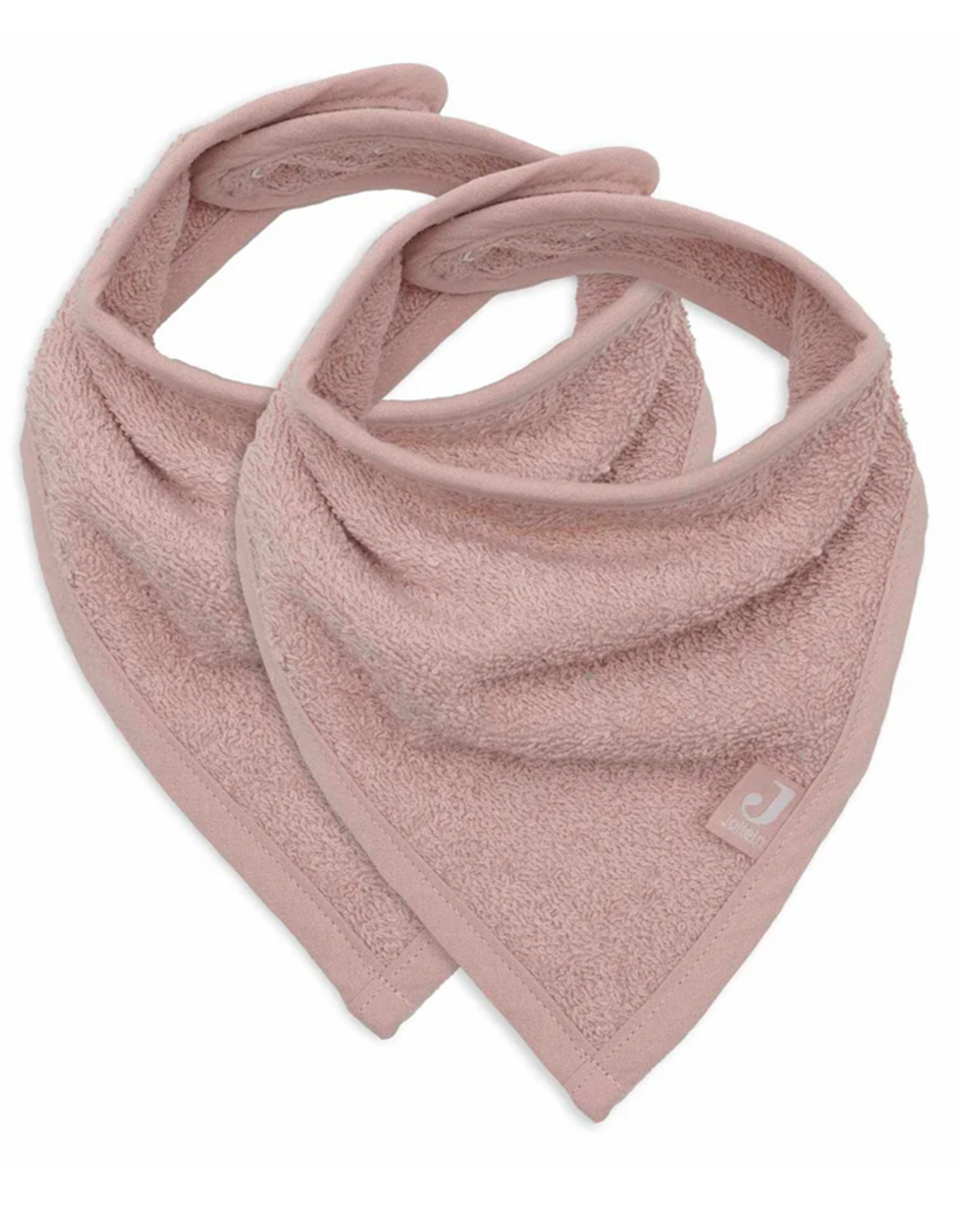 Jollein Slab Bandana Badstof Wild Rose (2pack) - Jollein