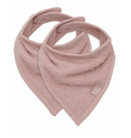 Jollein Slab Bandana Badstof Wild Rose (2pack) - Jollein