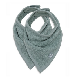 Jollein Slab Bandana Badstof Sea Green (2pack) - Jollein