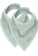 Jollein Slab Bandana Badstof Ash Green (2pack) - Jollein