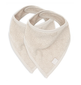 Jollein Slab Bandana Badstof Nougat (2pack) - Jollein