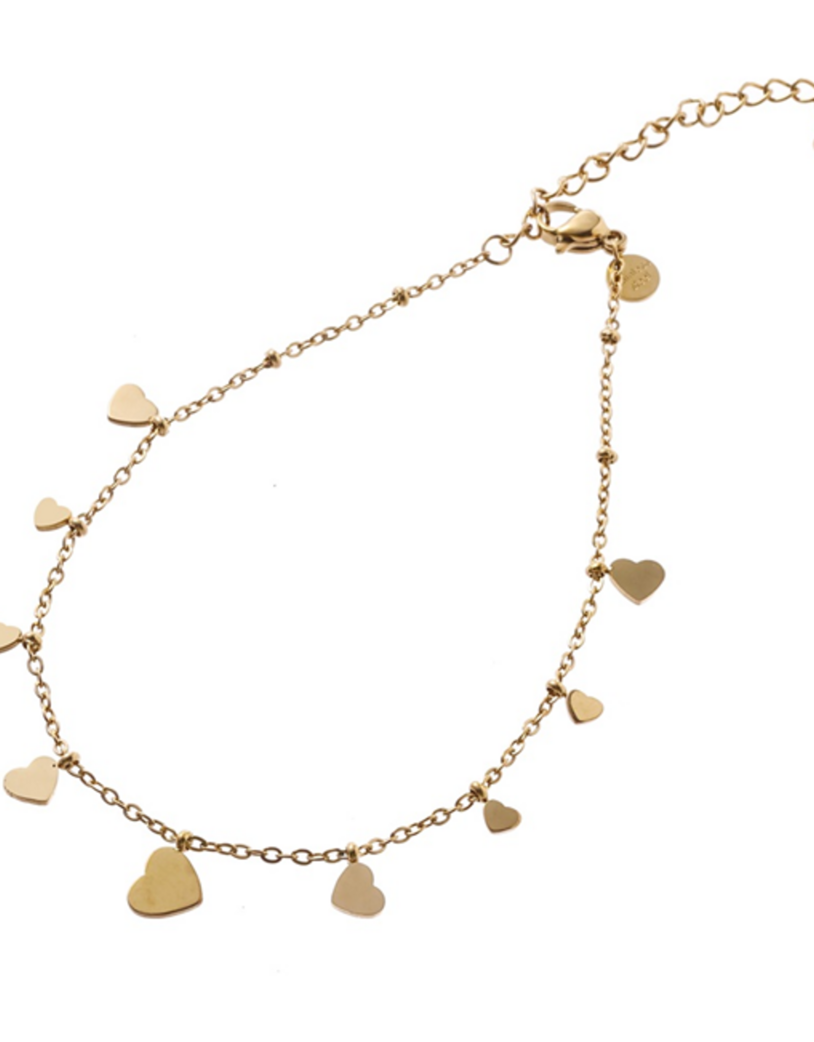Day & Eve by Go Dutch Label Enkelbandje (A4499-2) goud - Day & Eve by Go Dutch Label