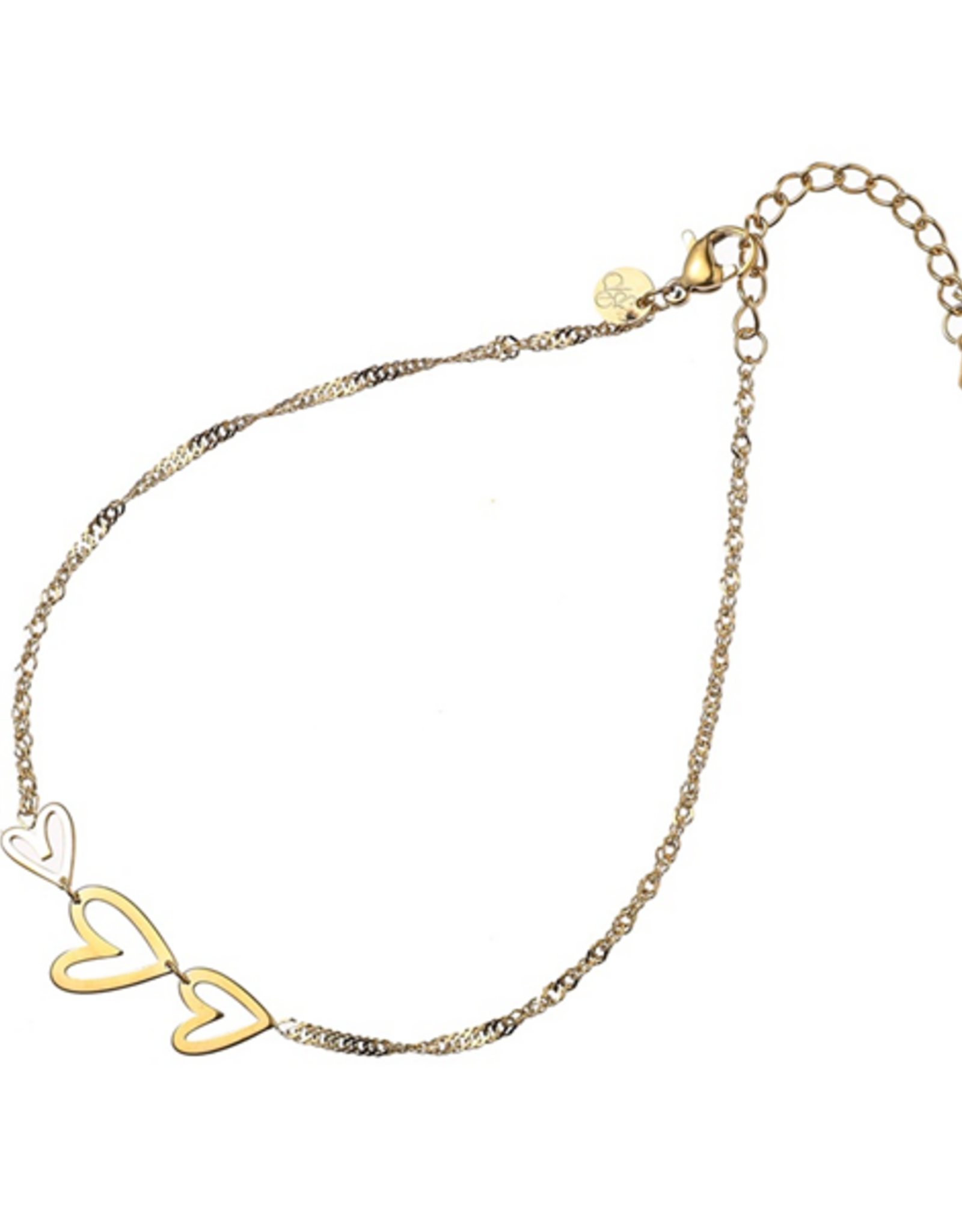 Day & Eve by Go Dutch Label Enkelbandje (A5339-2) 14K goud - Day & Eve by Go Dutch Label