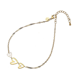 Day & Eve by Go Dutch Label Enkelbandje (A5339-2) 14K goud - Day & Eve by Go Dutch Label