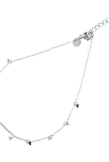 Day & Eve by Go Dutch Label Enkelbandje (A5341-1) zilver - Day & Eve by Go Dutch Label