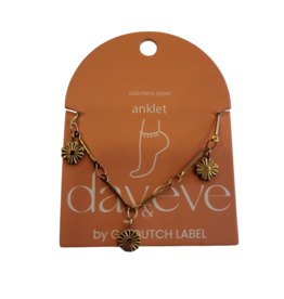 Day & Eve by Go Dutch Label Enkelbandje (A5340-2) 14K goud - Day & Eve by Go Dutch Label