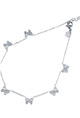 Day & Eve by Go Dutch Label Enkelbandje (A5346-1) zilver - Day & Eve by Go Dutch Label