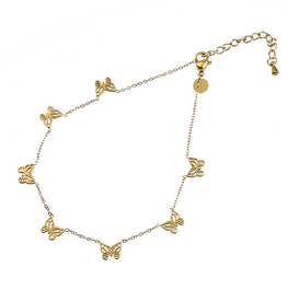 Day & Eve by Go Dutch Label Enkelbandje (A5346-2) 14K goud - Day & Eve by Go Dutch Label