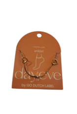 Day & Eve by Go Dutch Label Enkelbandje (A5349-2) 14K goud - Day & Eve by Go Dutch Label