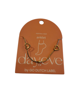Day & Eve by Go Dutch Label Enkelbandje (A5349-2) 14K goud - Day & Eve by Go Dutch Label