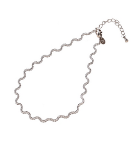 Day & Eve by Go Dutch Label Enkelbandje (A61296-1) zilver - Day & Eve by Go Dutch Label