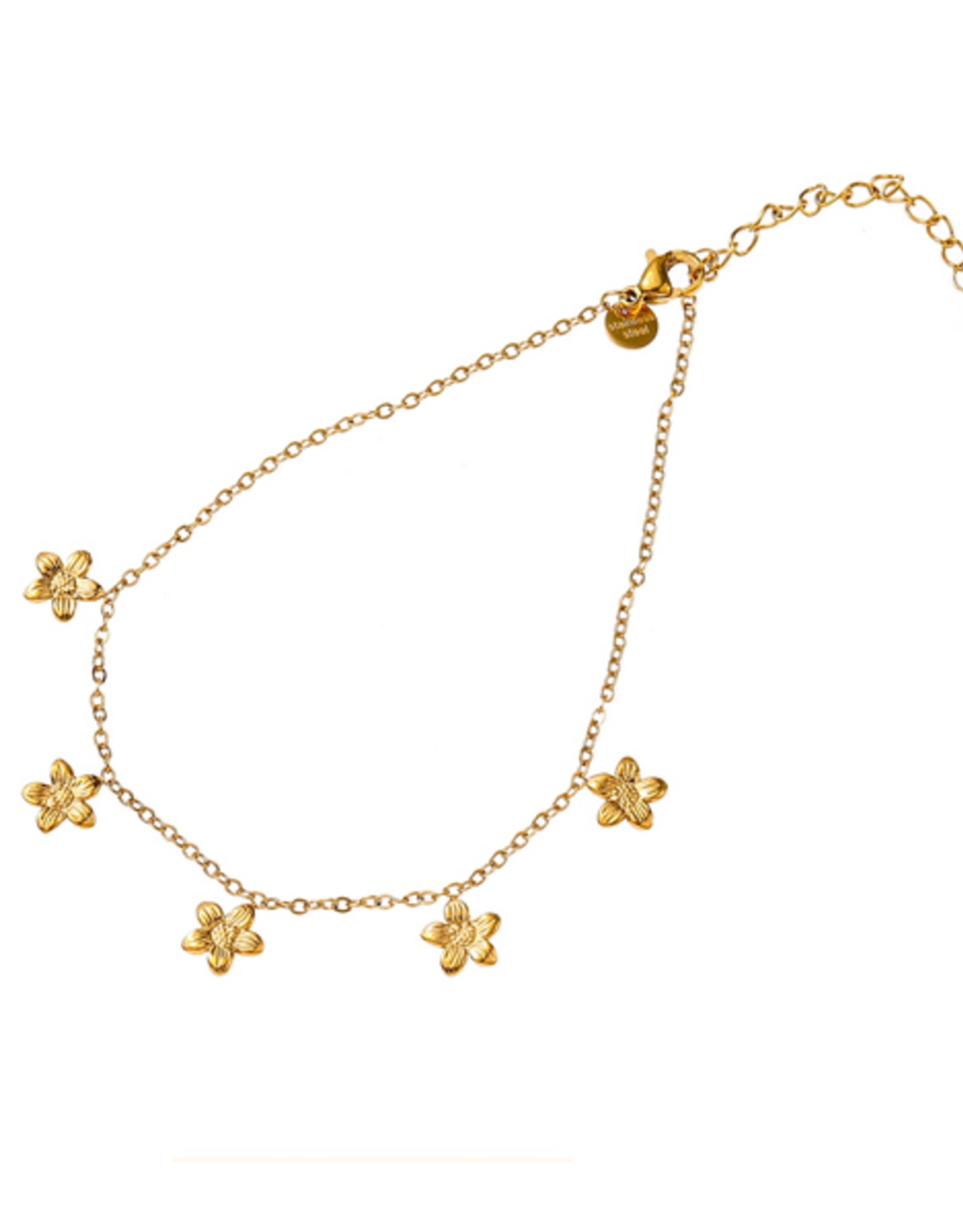 Day & Eve by Go Dutch Label Enkelbandje (A61297-2) 14K goud - Day & Eve by Go Dutch Label