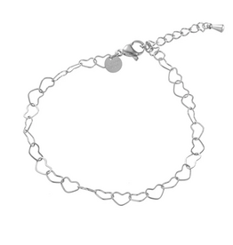 Day & Eve by Go Dutch Label Armband (B3892-1) zilver - Day & Eve by Go Dutch Label