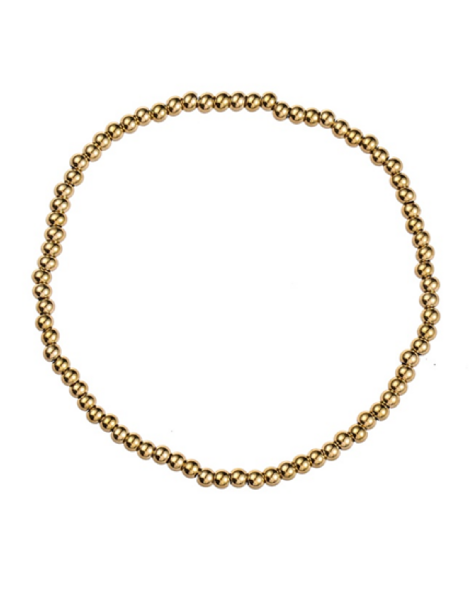 Day & Eve by Go Dutch Label Armband (B4202-2) 3mm 14K goud - Day & Eve by Go Dutch Label