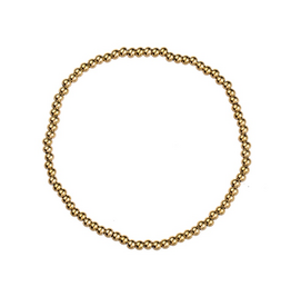 Day & Eve by Go Dutch Label Armband (B4202-2) 3mm 14K goud - Day & Eve by Go Dutch Label