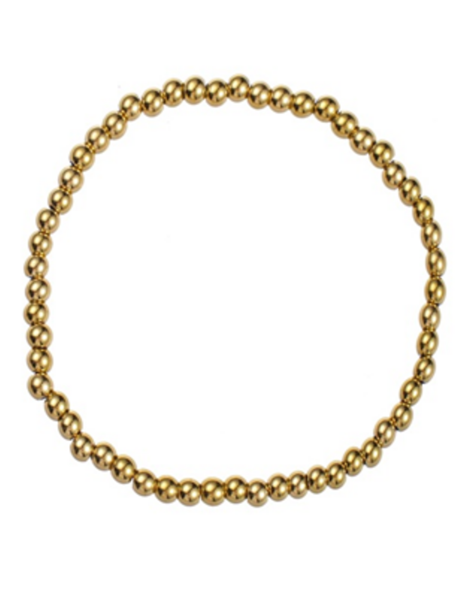 Day & Eve by Go Dutch Label Armband (B4203-2) 4mm 14K goud - Day & Eve by Go Dutch Label