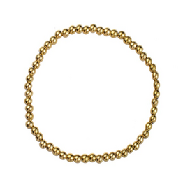 Day & Eve by Go Dutch Label Armband (B4203-2) 4mm 14K goud - Day & Eve by Go Dutch Label