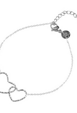 Day & Eve by Go Dutch Label Armband (B5211-1) zilver - Day & Eve by Go Dutch Label